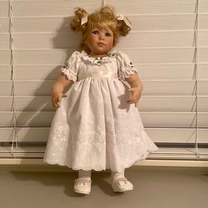 Danbury Mint porcelain baby doll